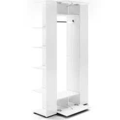 Garderobe Mats Weiß 36.6 x 191 cm Vicco