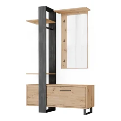 Garderobe Porto Braun 120 x 192 cm Vicco
