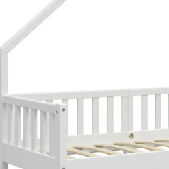 Hausbett Noemi Weiß 80x160 cm Vitalispa