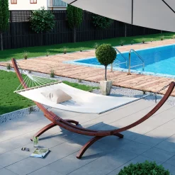 Hängematte Weiß 190 x 120 cm OK-Living