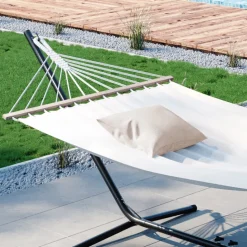 Hängematte Weiß 190 x 120 cm OK-Living