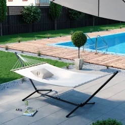 Hängemattengestell Schwarz 362 cm OK-Living