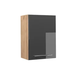 Hängeschrank Fame-Line Anthrazit Hochglanz 50 cm Vicco