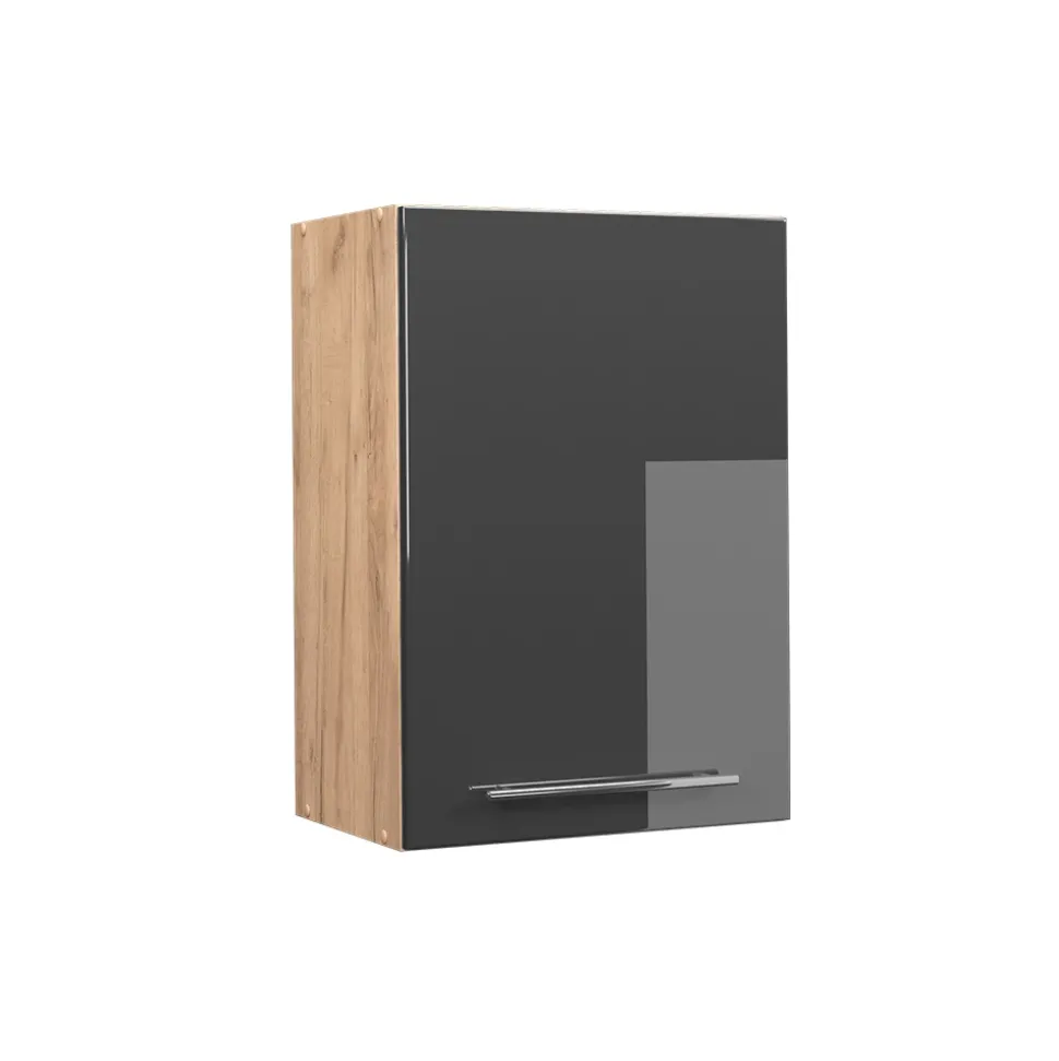 Hängeschrank Fame-Line Anthrazit Hochglanz 50 cm Vicco