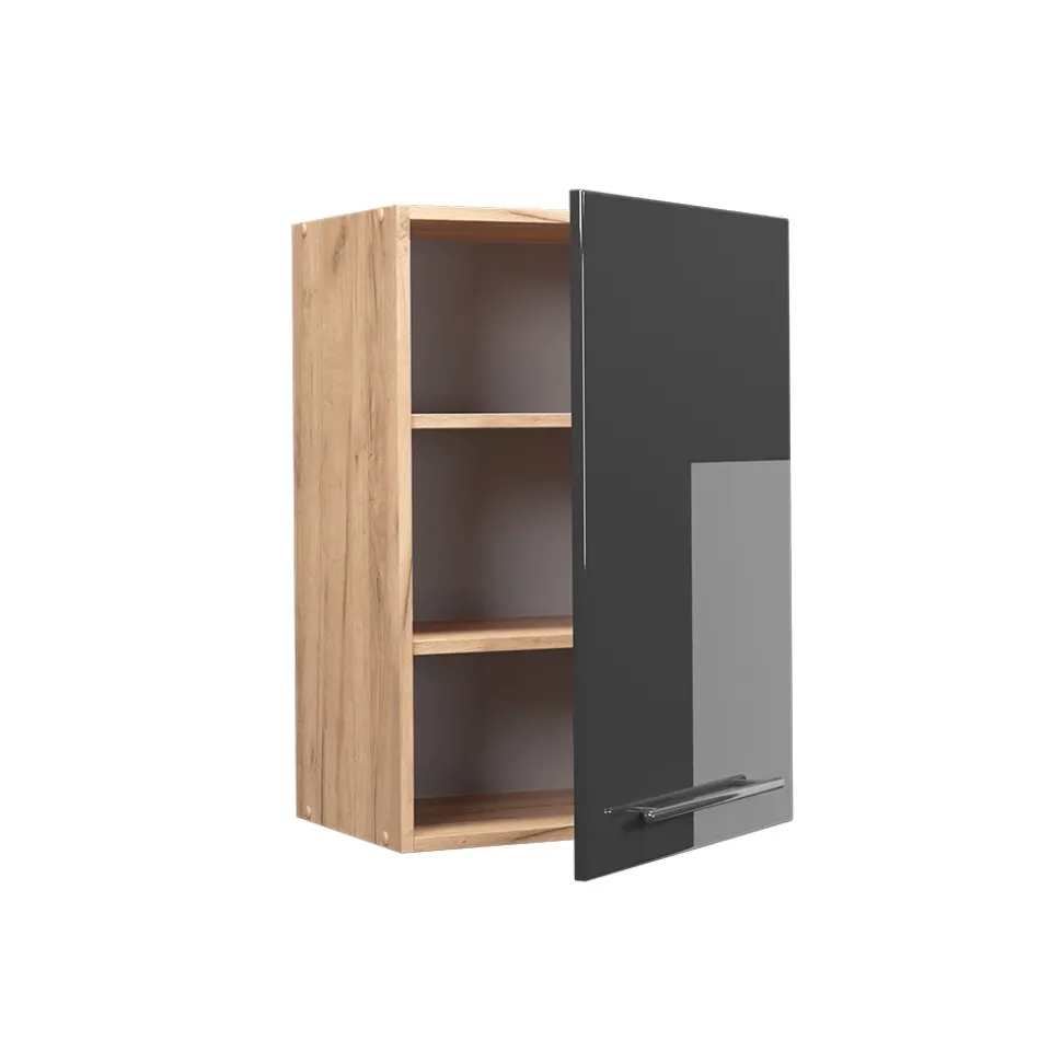 Hängeschrank Fame-Line Anthrazit Hochglanz 50 cm Vicco