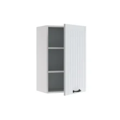 Hängeschrank Fame-Line Weiß Landhaus 45 cm Vicco