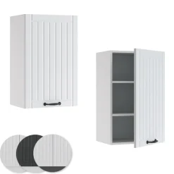 Hängeschrank Fame-Line Weiß Landhaus 45 cm Vicco