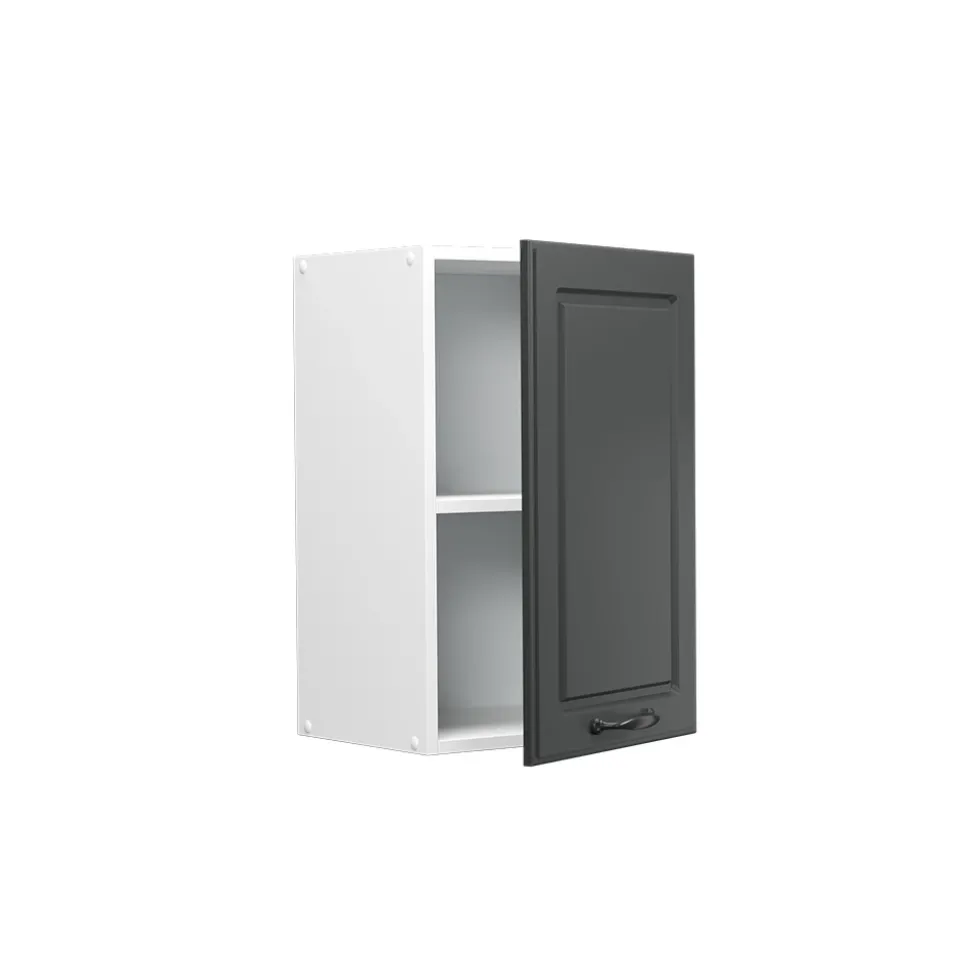 Hängeschrank R-Line Anthrazit Landhaus 40 cm Vicco