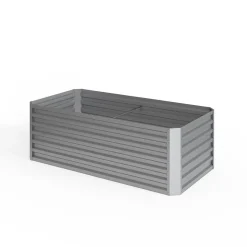 Hochbeet Silber 180 x 60 cm OK-Living