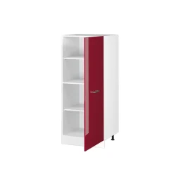 Hochschrank R-Line Bordeaux Hochglanz 60 cm mit großer Tür Vicco