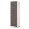 Hochschrank R-Line Grau 60 cm mit Türen Vicco