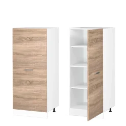 Hochschrank R-Line Sonoma 60 cm mit großer Tür Vicco