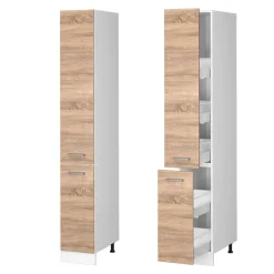 Hochschrank R-Line Sonoma 30 cm mit Türen Vicco