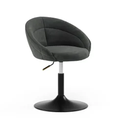 Hocker Goldamo Anthrazit 45 x 79 cm drehbar 360 Grad Vicco