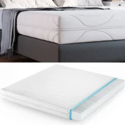 Kaltschaummatratze Weiß 180 x 200 cm 20cm Höhe Vitalispa