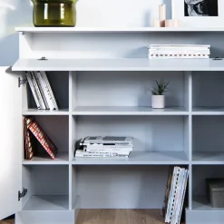 Kaminumrandung Weiß 119.5 x 103 cm Vicco