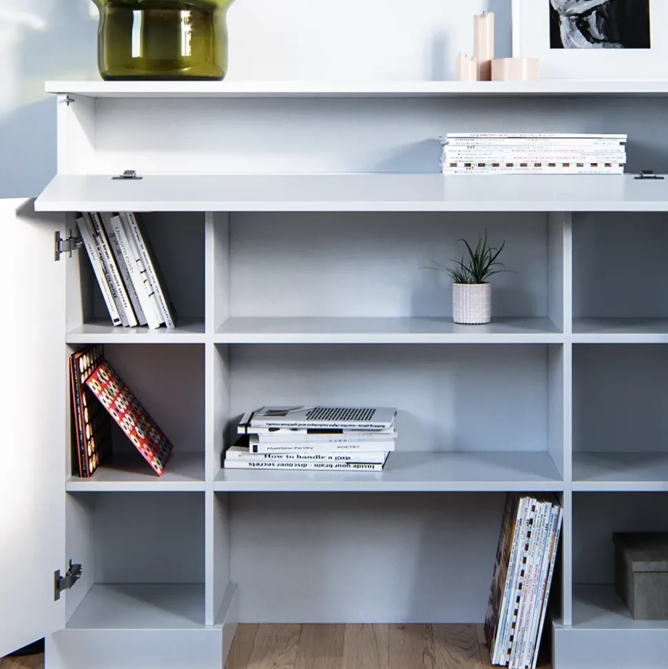 Kaminumrandung Weiß 119.5 x 103 cm Vicco