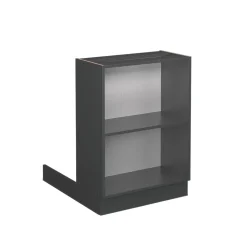 Kücheninsel Fame-Line Anthrazit 60 cm ohne Arbeitsplatte Vicco