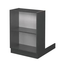 Kücheninsel Fame-Line Anthrazit 60 cm ohne Arbeitsplatte Vicco