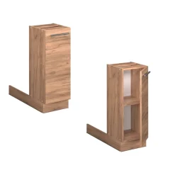 Kücheninsel Fame-Line Goldkraft Eiche 30 cm ohne Arbeitsplatte Vicco