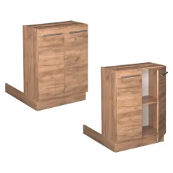 Kücheninsel Fame-Line Goldkraft Eiche 60 cm ohne Arbeitsplatte Vicco