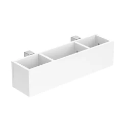 Kinderbettregal Weiß 60 x 15 cm Vitalispa