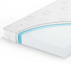 Kindermatratze Weiß 80 x 160 cm Vitalispa