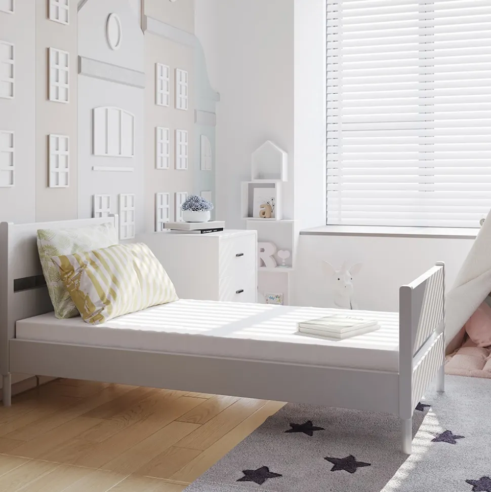 Kindermatratze Weiß 140 x 70 cm Vitalispa