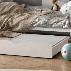 Kindermatratze Weiß 90 x 190 cm H2 Härtegrad Vitalispa