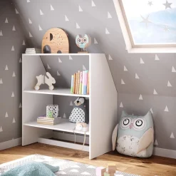 Kinderregal Weiß 90 x 100 cm Vicco