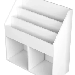 Kinderregal Conny Weiß 72 x 79 cm mit großen Ablagen Vicco