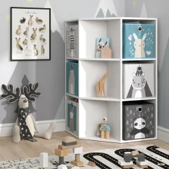 Kinderregal Luigi Weiß 64 x 107.8 cm Vicco