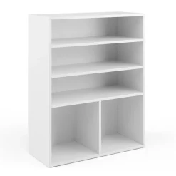 Kinderregal Luigi Weiß 72 x 90.2 cm 2 Fächer Vicco