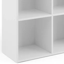 Kinderregal Luigi Weiß 72 x 90.2 cm 4 Fächer Vicco