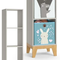 Kinderregal Malia Cashmere/Eiche 35.2 x 159.5 cm Vitalispa