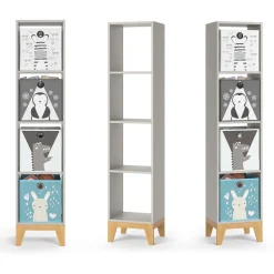 Kinderregal Malia Cashmere/Eiche 35.2 x 159.5 cm Vitalispa