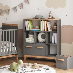 Kinderregal Malia Grau/Artisan 98.4 x 113.4 cm Vitalispa