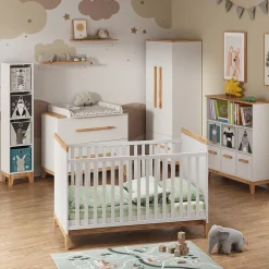 Kinderregal Malia Weiß/Artisan 98.4 x 113.4 cm Vitalispa