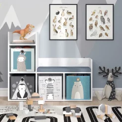 Kindersitzbank Luigi Weiß 107.2 x 88.6 cm Vicco