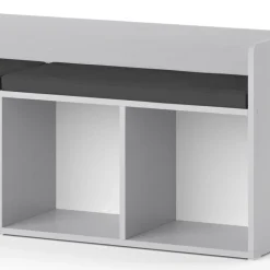 Kindersitzbank Luigi Weiß 142.4 x 53.4 cm 4 Fächer Vicco