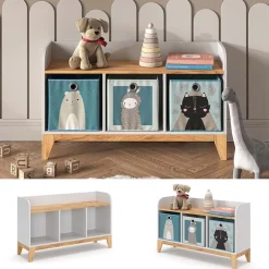 Kindersitzbank Malia Weiß 107.2 x 63.8 cm Vitalispa