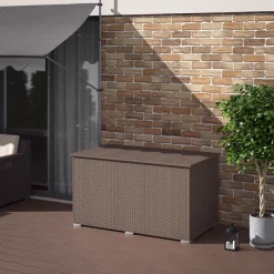 Kissenbox Braun 146 x 80 cm OK-Living