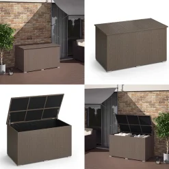 Kissenbox Braun 146 x 80 cm OK-Living