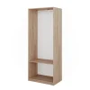Kleiderschrank Elmo Sonoma 80 x 200 cm Vicco