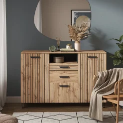 Kommode Amber Braun 38 x 100 cm Vicco