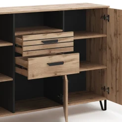 Kommode Amber Braun 38 x 100 cm Vicco