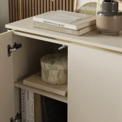 Kommode Linette Cashmere 80 x 70 cm mit 4 Fächern Vicco