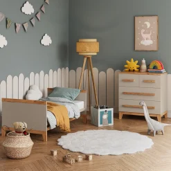 Kommode Malia Cashmere/Artisan 80 x 88 cm mit 4 Schubladen Vitalispa