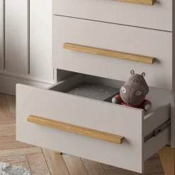 Kommode Malia Cashmere/Eiche 60 x 88 cm Vitalispa