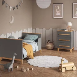 Kommode Malia Grau 53.4 x 88 cm Vitalispa